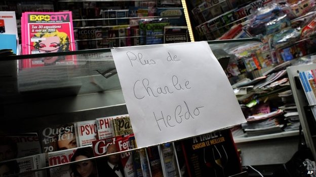 Charlie Hebdo Sold Out